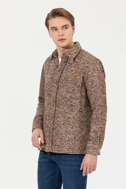 U. S. Polo Assn Мужская рубашка с длинным рукавом кокосового цвета - U.s. polo assn фото 10