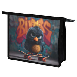 Папка для школьных тетрадей пластиковая Феникс+, арт. 72359/ 12 ОПАСНЫЙ ПТЕНЕЦ (полипропилен, формат