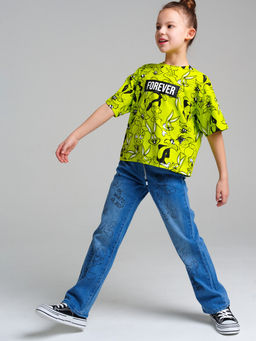 PlayToday / Джинсы для девочки  фото 2