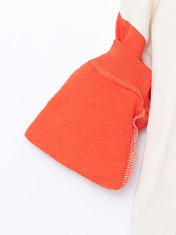 Kap??onlu Bask?l? Erkek Bebek Sweatshirt - Waikiki фото 3