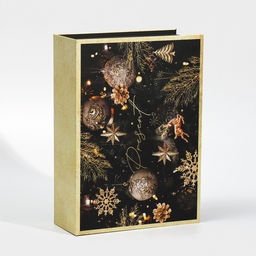 Набор коробка - книга 2 в 1 «Время теплых объятий», 20 х 12,5 х 5 - 27 х 19,5 х 8, Новый год