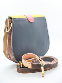 Сумка натуральная кожа через плечо №1121/23 - Ганг фото 4