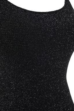 TRENDYOLMILLA Siyah Simli Regular Mayo TBESS24MA00112 фото 7