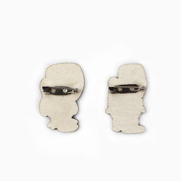 Цена за 20 шт. Значки деревянные Самые милые значки в шоубоксе, 20 шт.