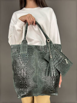 Сумка женская из телячьей кожи