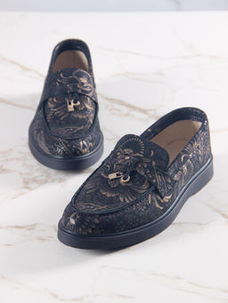 Лоферы лоферы EDART 170.2699bl. Черный грация  фото 16