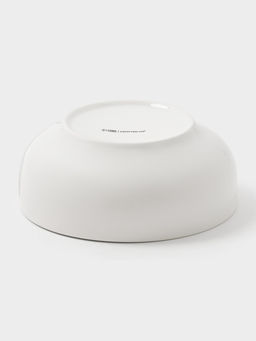 Салатник новогодний Доляна «Сани Деда Мороза», 580 мл, 15.5×6 см, фарфор, белый