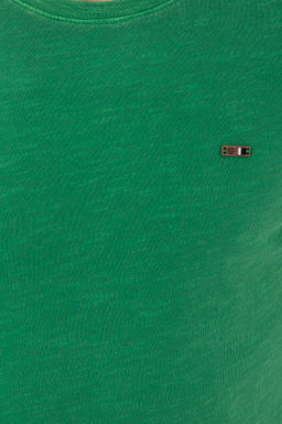 Мужская зеленая базовая футболка - U.s. polo assn фото 7