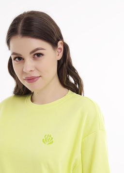 LF25-1168 Футболка женская Тропикана (ЧЗ) - Clever wear фото 4