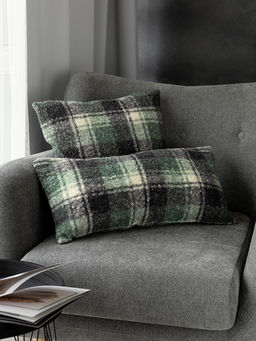 Наволочка декоративная 45х45 серый полиэстер - Denastia фото 3