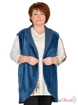 Жилет Модель №522 размеры 44-84 - Plusmoda фото 10