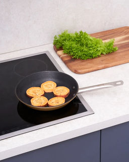 2143 GIPFEL Сковорода Select Orange 24х4,5см, облегчённый чугун, нерж.сталь 18/0, Ilag. Цвет: жёлтый