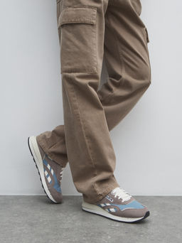Кроссовки REEBOK CLASSIC NYLON 89 Артикул 4494624, коричневато-серый
