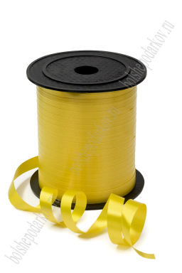 Лента бумажная 1 см*100 ярд (SF-1514) желтый