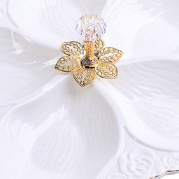 60045 Менажница фарфор 5 секц 30х30х3 LR (х12) - Mayer&boch фото 2