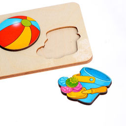 Рамка - вкладыш «Игрушки», 5 деталей