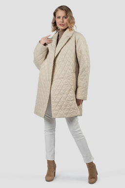 01-12195 Пальто женское демисезонное (пояс) - El podio фото 3