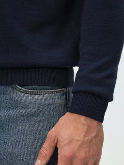 Джемпер мужской GREG G124-CT 125278 (т. джинс)  фото 3