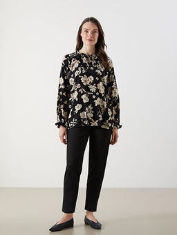 Beli Lastikli Havu? Kesim Kad?n Pantolon