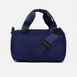 Сумка спортивная на молнии, наружный карман, цвет синий - Simaland фото 3