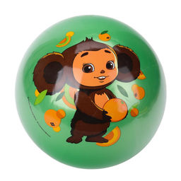 Мяч ПВХ 230мм. "Чебурашка" (AD-9(CHE), 386128) цвет в ассорт.