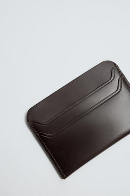 LEATHER CARD HOLDER - Zara фото 3