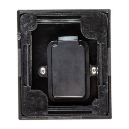 UUL-P51A 6W/GU10 IP65 BLACK Светильник уличный, под лампу GU10. Архитектурный накладной. Корпус черный. TM Uniel