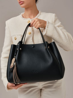 Кожаная сумка Vasilisa DBR 31210 черный