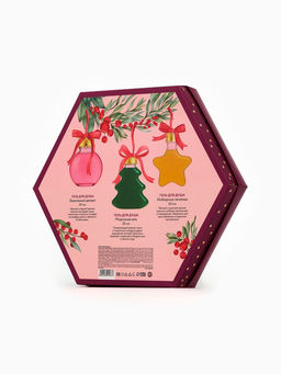 Подарочный набор «С Новым годом», гель для душа 6 шт × 30 мл, URAL LAB