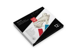 Аква-колор Изостудия Пластилин классический IZO-MC12 240 г ( в картонной упаковке ) 12 цв