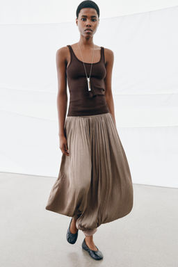 CAMISETA TIRANTES / Marr?n