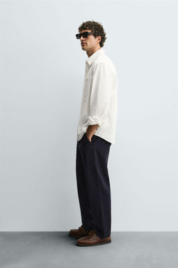 PANTAL?N CINTURA JOGGER CONFORT / Marino - Zara фото 3