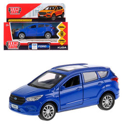 Технопарк. Модель "Ford Kuga" 12 см, металл, двери, багаж, инерц, синий, кор. арт.KUGA-BU