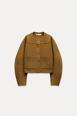 PLAIN KNIT CARDIGAN - Zara фото 6