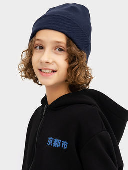 Шапка детская в темно-синем цвете - Mark formelle фото 5