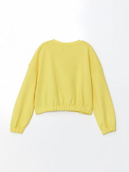Bisiklet Yaka K?z ?ocuk Sweatshirt - Waikiki фото 2