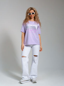 940/1 Футболка "Лиловый"
