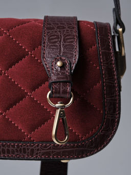 Сумка замшевая на плечо Deboro 30791 крок