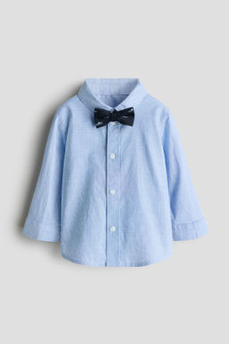 Conjunto de camisa y pajarita