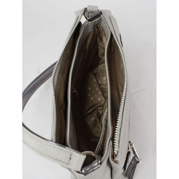 Сумка женская искусственная кожа ADEL-201/1в/ММ, 3отд, плеч/рем-стропа, серый св флотер 259829 - Adelia фото 3