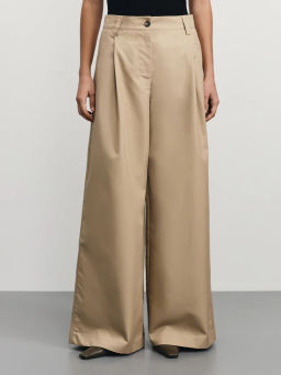 Широкие брюки с содержанием хлопка / Zarina фото 2