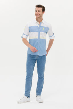 U. S. Polo Assn Мужская рубашка Saks с длинным рукавом - U.s. polo assn фото 4