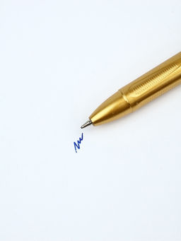 Ручка шариковая, синяя паста, пластик С 8 марта Ты прекрасна