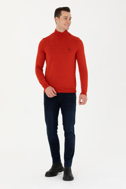 U. S. Polo Assn Мужской базовый свитер с плиткой - U.s. polo assn фото 18