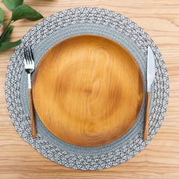 Цена за 12 шт. Салфетка сервировочная Тэри, 3838 см, цвет серый