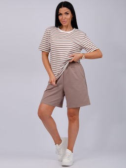 Костюм "Океан" бежевый, трикотаж