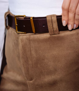 Шорты #КТ578, тёмно-бежевый - Dommod фото 5