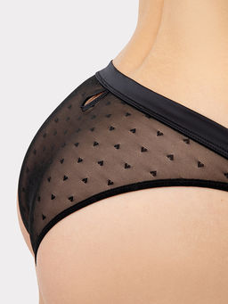 Цена за 2 штуки! Трусы женские слипы в черном цвете - Mark formelle фото 7