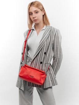 LACCOMA сумка Королина-Л815-алый эко кожа хлопок