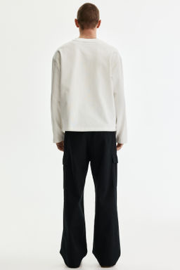 Pantal?n cargo de algod?n Relaxed Fit - H&m фото 4